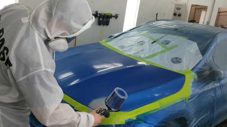 How to Blend Metallic Car Paint
