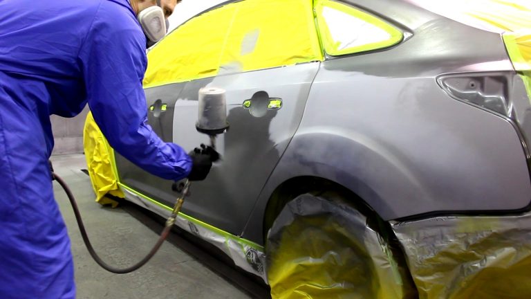 How to Spray Car Paint