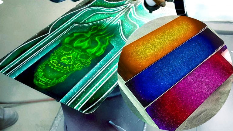 Metal-Flaking & Custom Paint